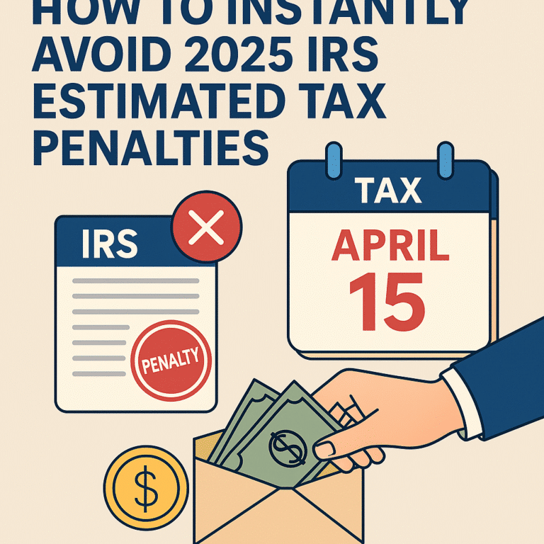 avaoid estimated tax penalties