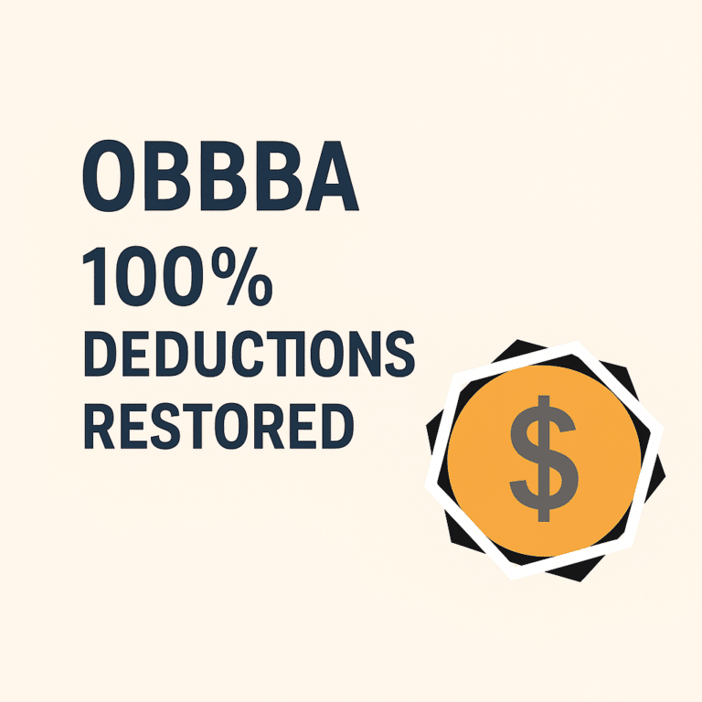 Tax Depreciation deduction